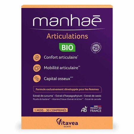 Manhaé Articulations bio 30 comprimés