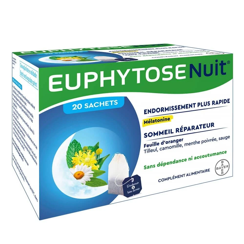 Bayer Euphytose Nachtinfusion 20 Portionsbeutel