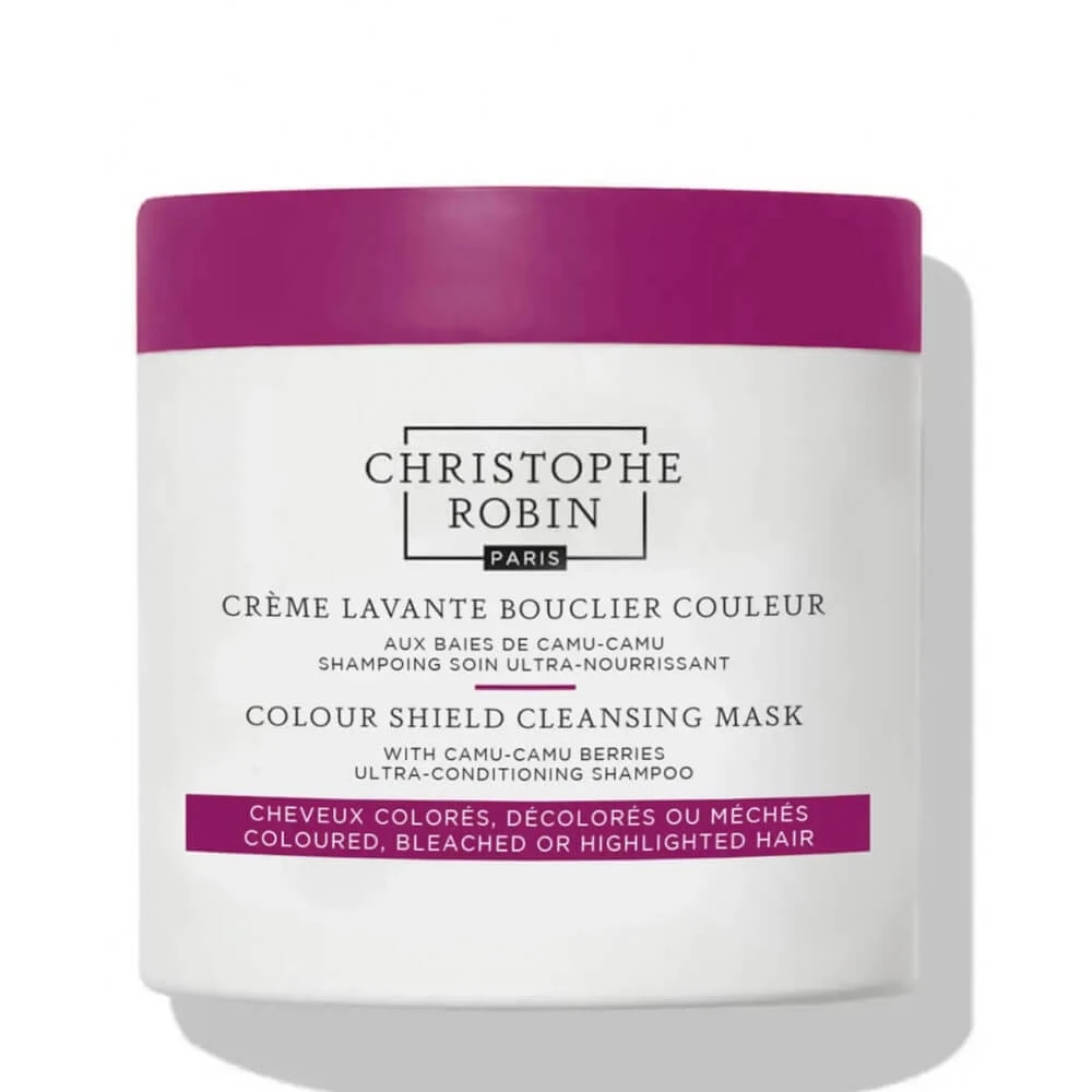 Christophe Robin Colour Shield Ritual Camu-Camu Beeren-Reinigungscreme Gefärbtes, gebleichtes oder gesträhntes Haar 250ml