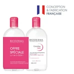 Kit de agua micelar Bioderma Sensibio H2O, 2x500 ml