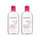 Bioderma Sensibio H2O micellair water set, 2x500 ml