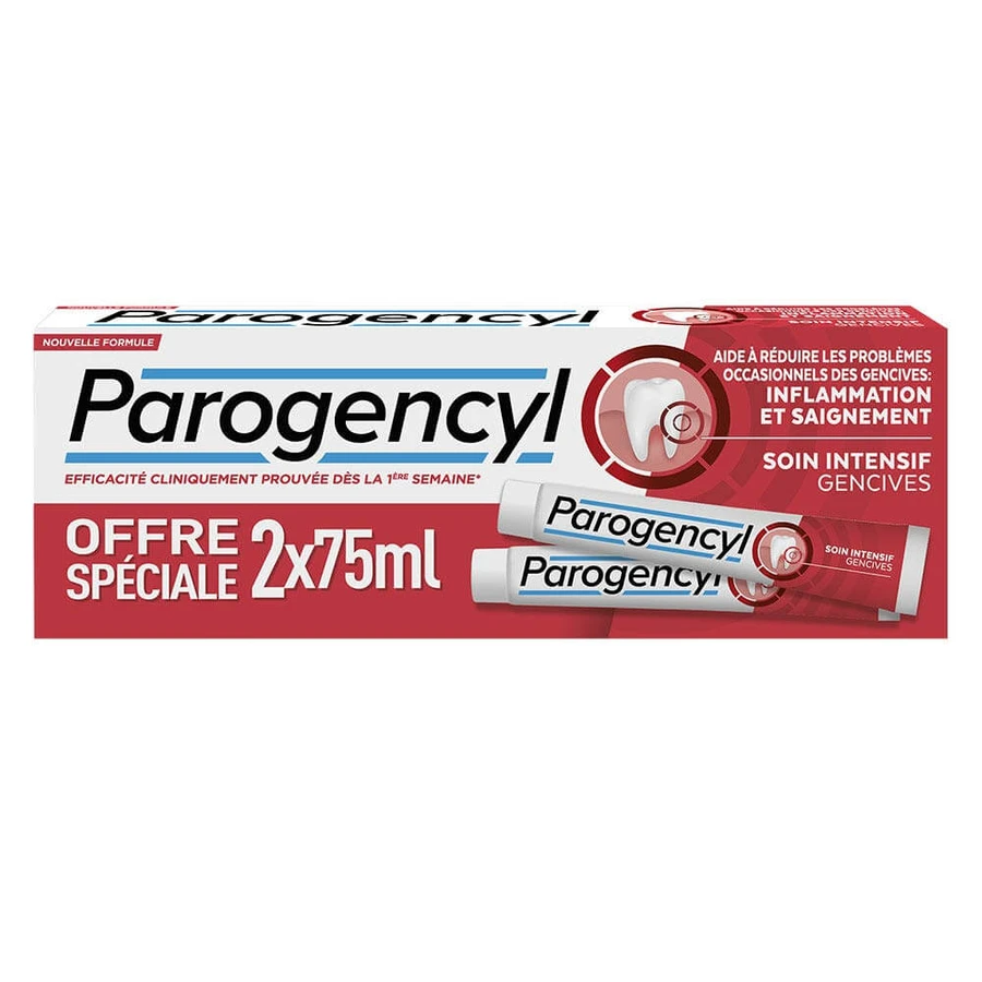 Parogencyl Intensive Zahnfleischpflege Zahnpasta 2x75ml