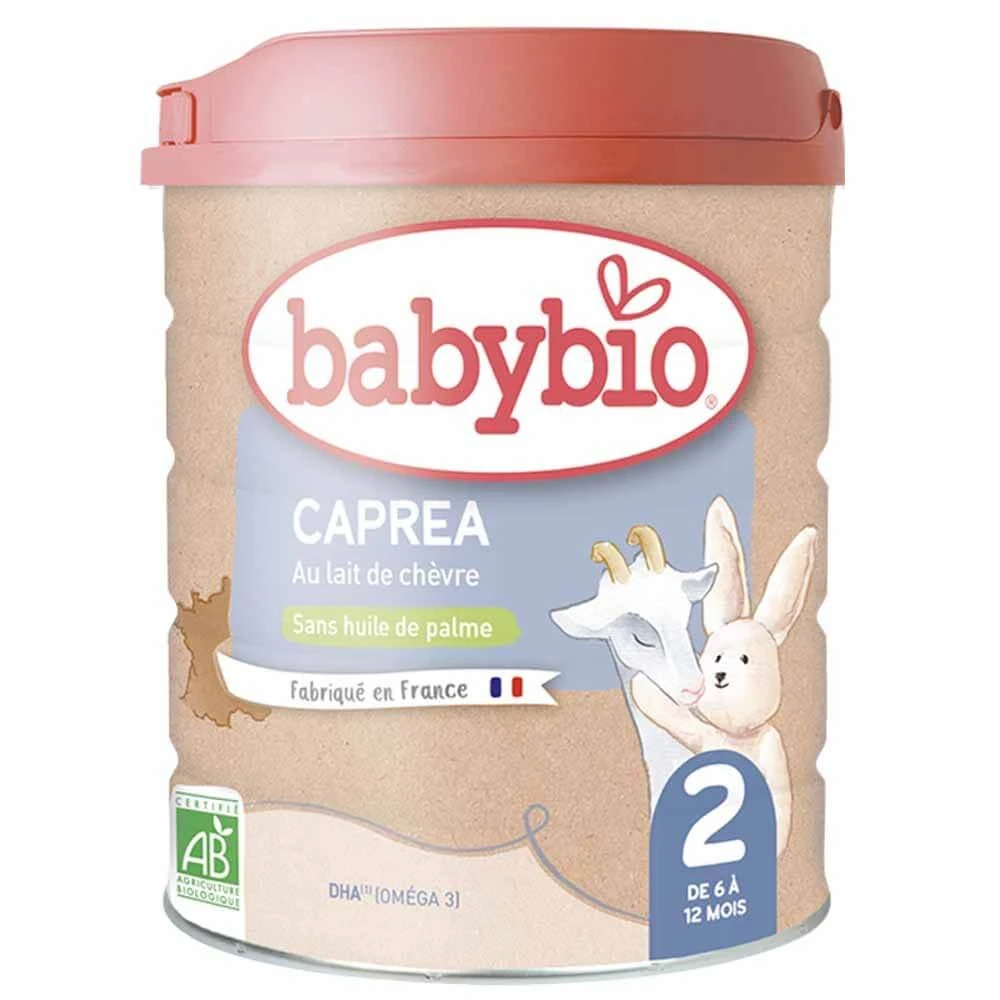 Babybio Caprea 2 Bio-Milchpulver 6 bis 12 Monate 800g