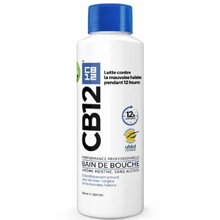 Cb12 Bain De Bouche 12h d'Haleine Fraîche Sans Alcool Arôme Menthe 500ml
