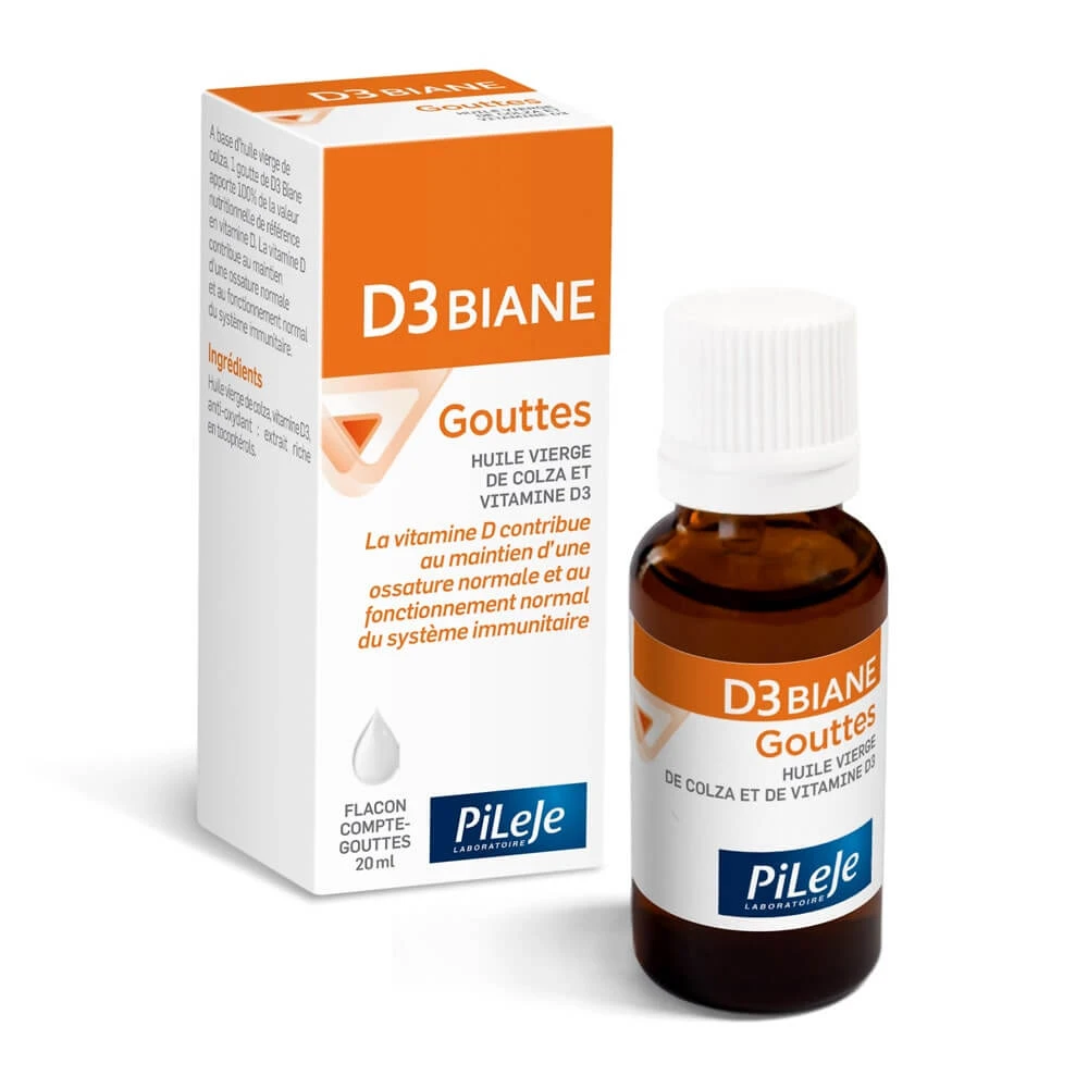 Pilejeje D3 Biane Vitamin D3-Tropfen 20ml