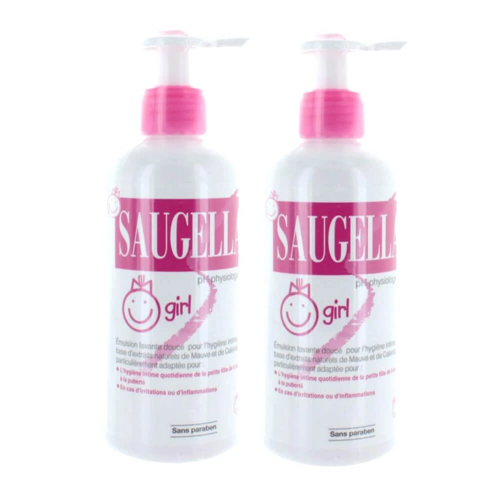 Saugella Girl Sanfte Reinigungsemulsion 2x200ml