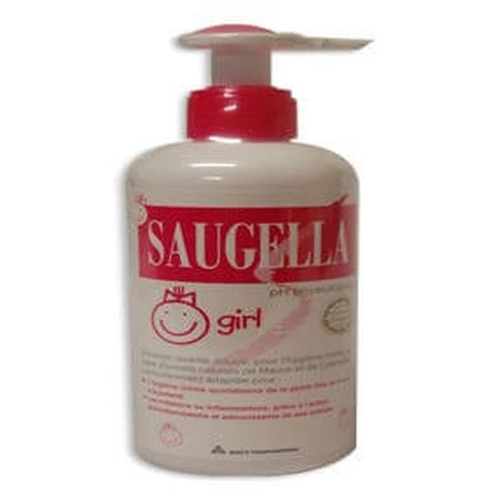 Saugella Girl Emulsie de curățare delicată 2x200ml