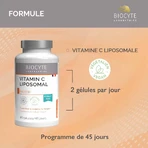 Biocyte Sănătate Vitamine C geluri lipozomale 90 capsule