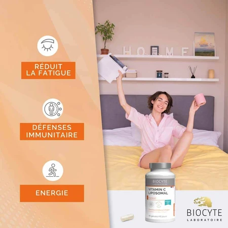 Biocyte Sănătate Vitamine C geluri lipozomale 90 capsule