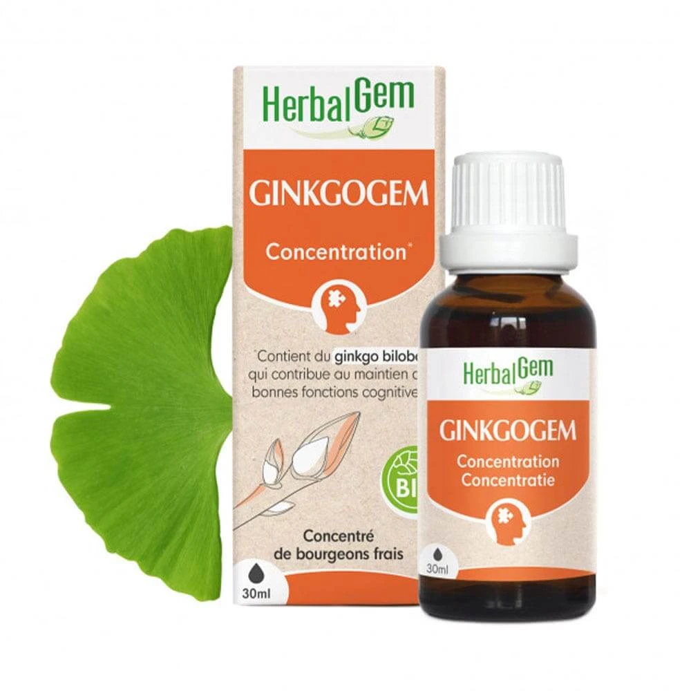 Herbalgem Gemmotherapie-Komplexe Bio-Konzentration Ginkgogem 30ml
