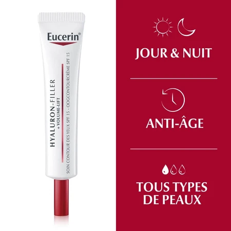 Eucerin Hyaluron-Filler + Volumen Lift Augenkontur Spf15 15ml