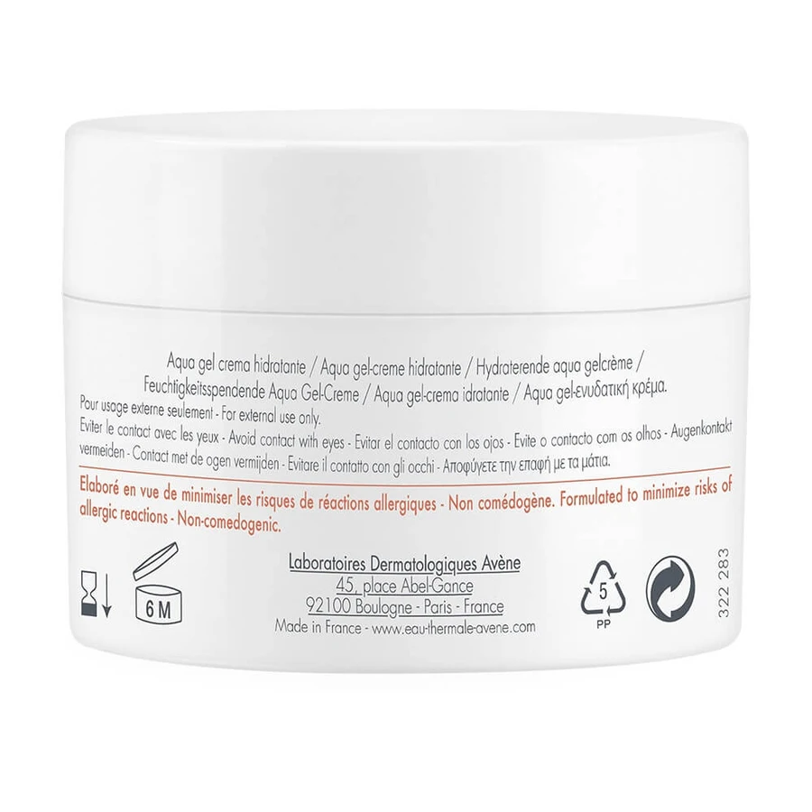 Avène Hydrance Aqua Gel-Cream Sensitive Dehydrated Skin 50ml