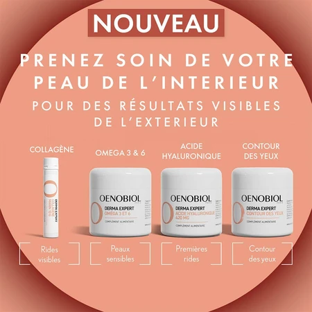 Oenobiol Derma Expert Marine Collagen Anti-Ageing Falten 10 Schüsse
