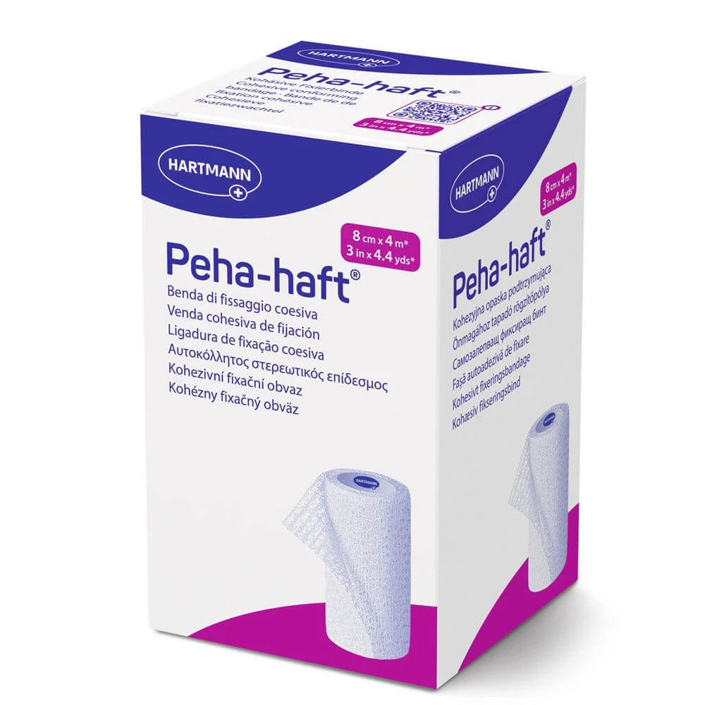Hartmann Peha Haft Kohäsivbinden 8cmx4m Latexfrei x1