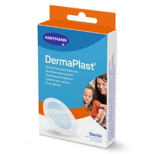 Hartmann Dermaplast Effect Pansamente pentru arsuri 4.5x6.5 mm x8