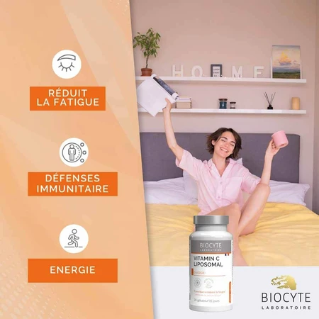 Biocyte Vitamine C Liposomiali Energie 30 Gelule