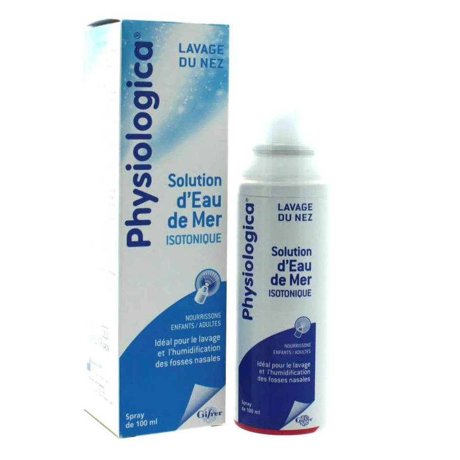 Gifrer Physiologica Nasenspülung Isotonisches Wasser Sprühlösung 100ml