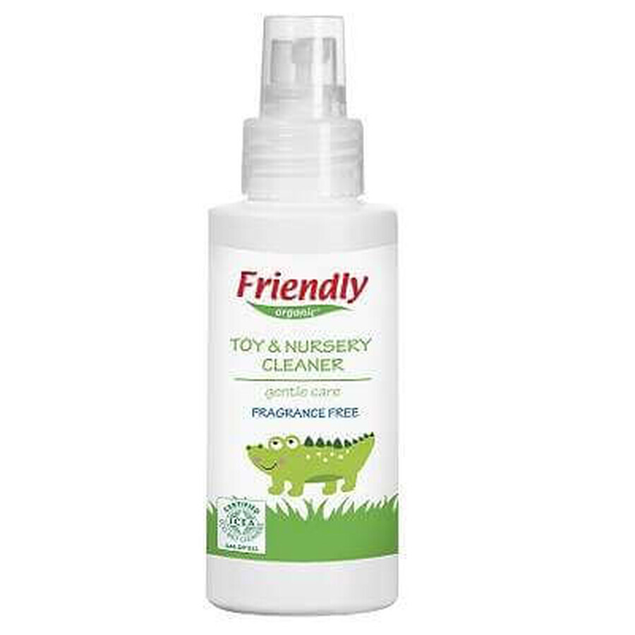 Detergent Spray pentru jucarii si suprafete, 100 ml, Friendly Organic