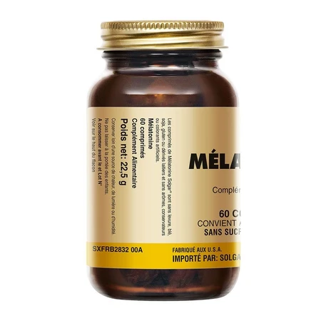 Solgar Melatonin 1mg Sommeil 60 Comprimés