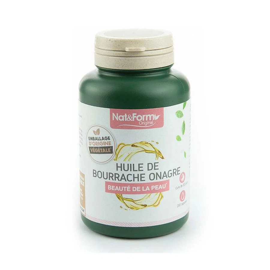 Nat&Form Borage and Evening Primrose Oil 200 Capsules