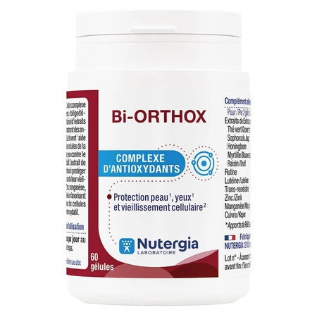 Nutergia Bi-orthox Antioxidantienkomplex 60 Gele