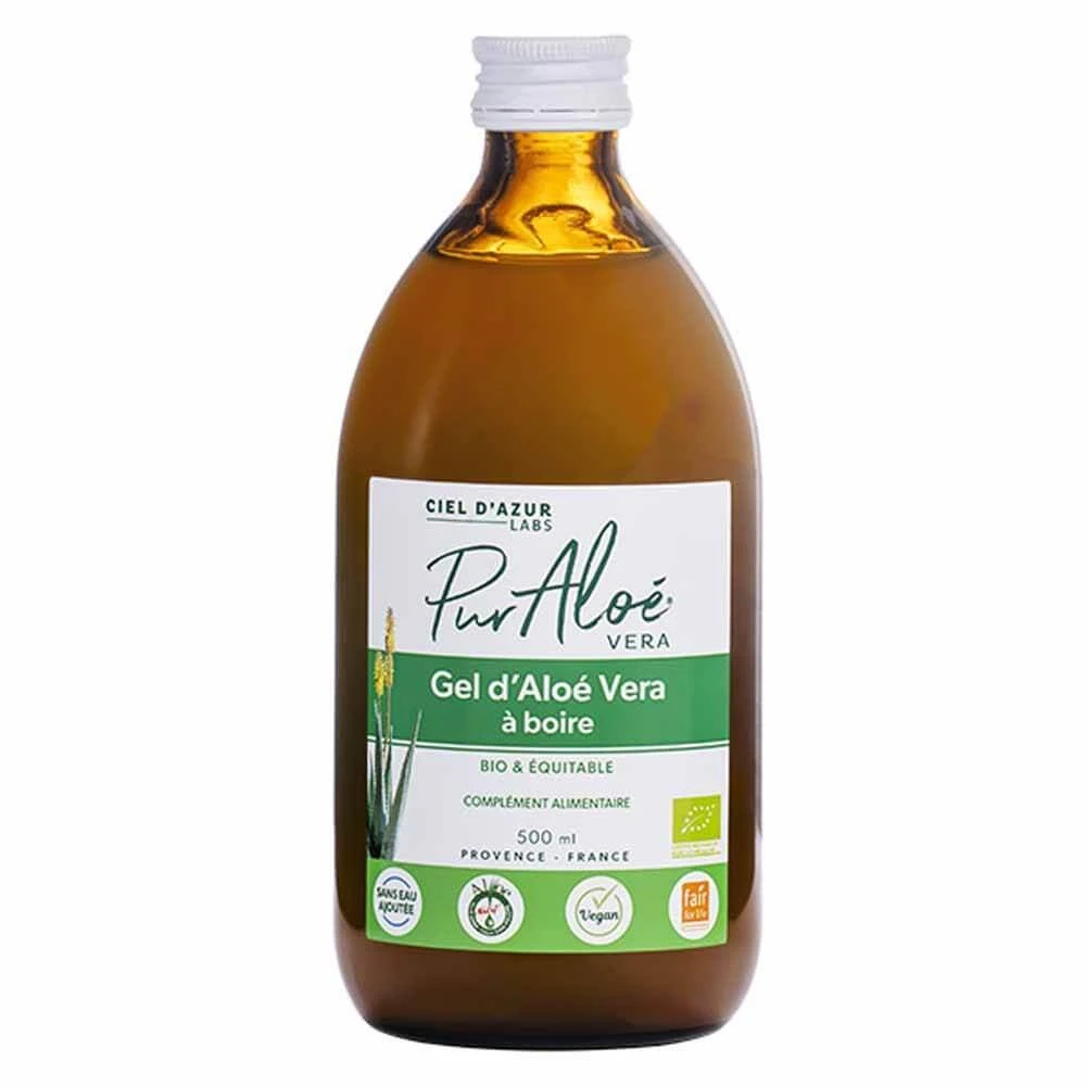 Pur Aloé Bio Fairtrade Aloe Vera Gel zum Trinken 500ml