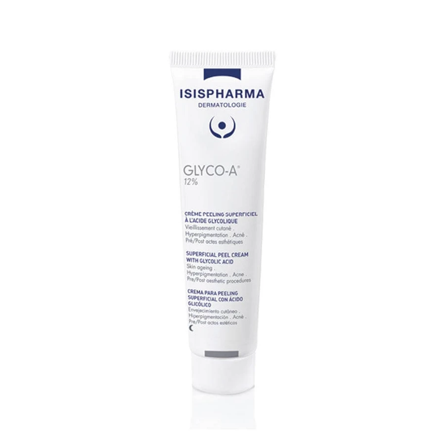 Isispharma Glyco-A 12% Glykolsäure Peeling Nachtcreme MEDIUM 30ml