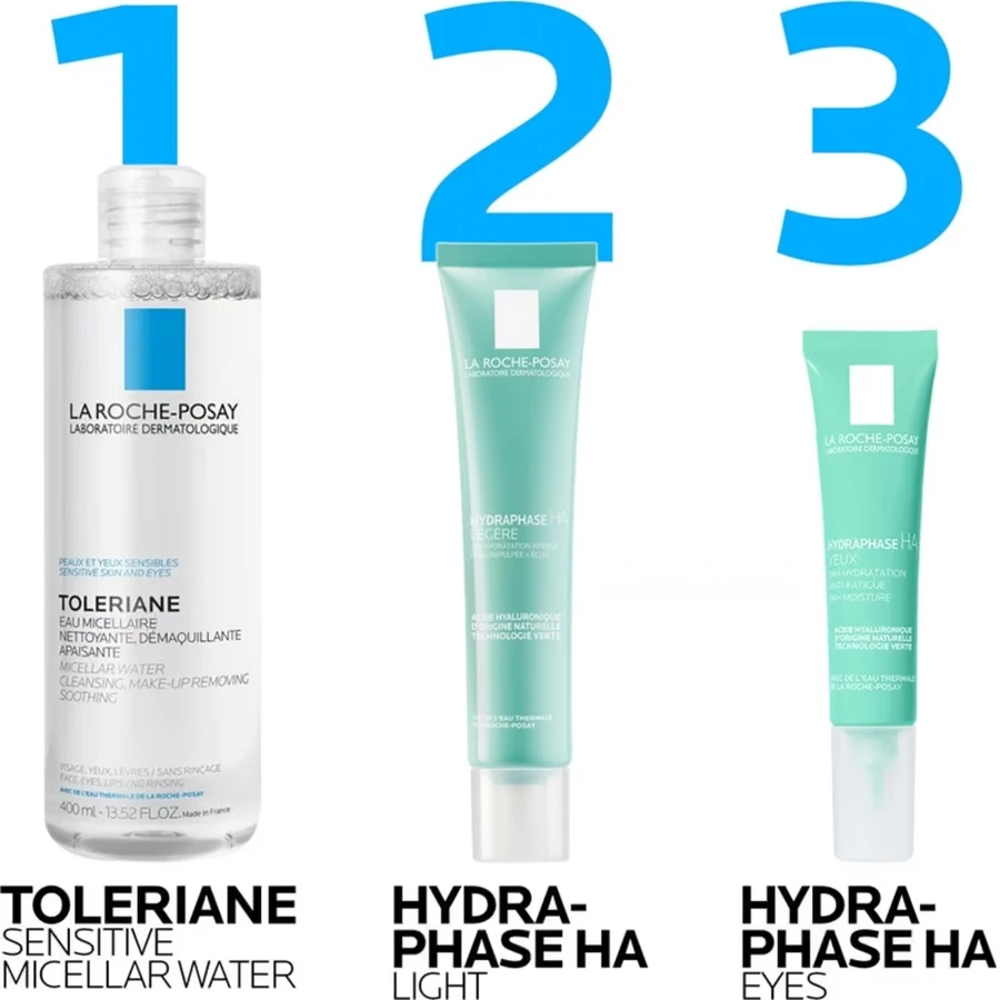 La Roche-Posay Hydraphase Leichte feuchtigkeitsspendende Gesichtscreme Hyaluronsäure HA 40ml