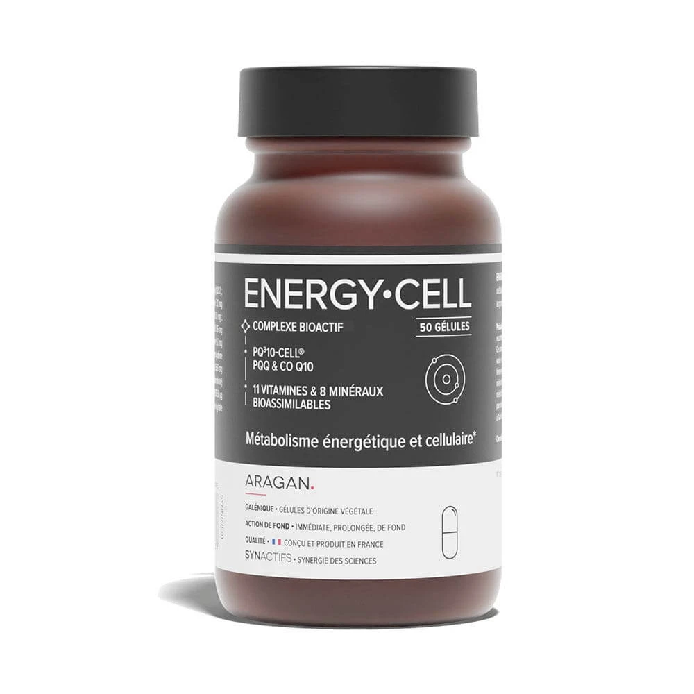Aragan Synactifs Energycell Tonizität und Vitalität 50 Kapseln
