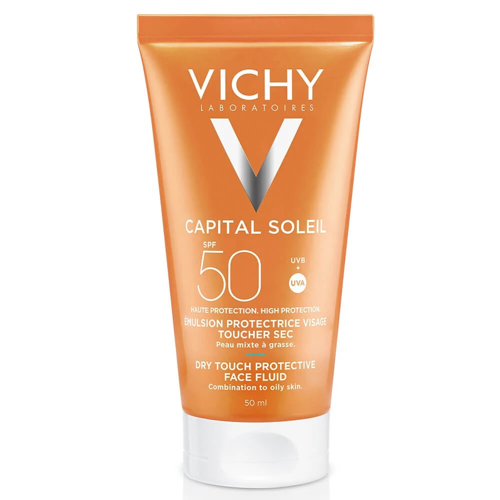 Vichy Capital Soleil Emulsion SPF 50 Trockeneffekt Anti-Glanz 50ml