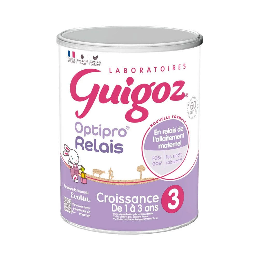 Guigoz Optipro Relais Wachstum Milchpulver Evolia A2 Ab 1 Jahr 800g
