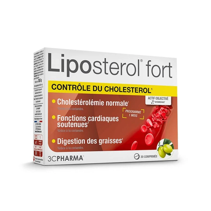 3C Pharma Liposterol Forte x30 tabletek: ceny i cechy