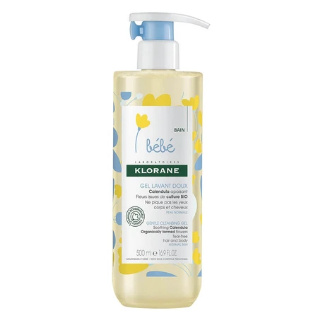 Klorane Baby Milde Reinigingsgel 500ml