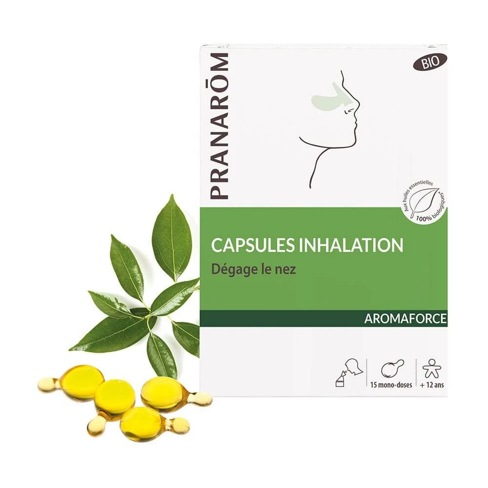 Pranarôm Aromaforce Inhalation - Nasenschleimhautabschwellung 15 Kapseln
