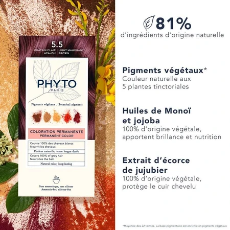 Phyto Phytocolor Colorare permanentă cu pigmenți vegetali