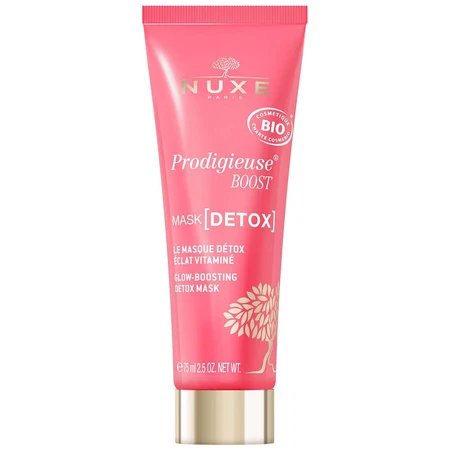 Nuxe Prodigieuse Boost Organic Radiance Mască de detoxifiere cu vitamine 75ml
