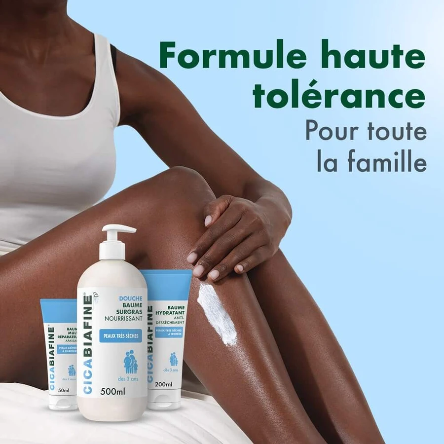 Cicabiafine Balsam de corp împotriva uscăciunii Piele foarte uscată și iritată 2x400ml