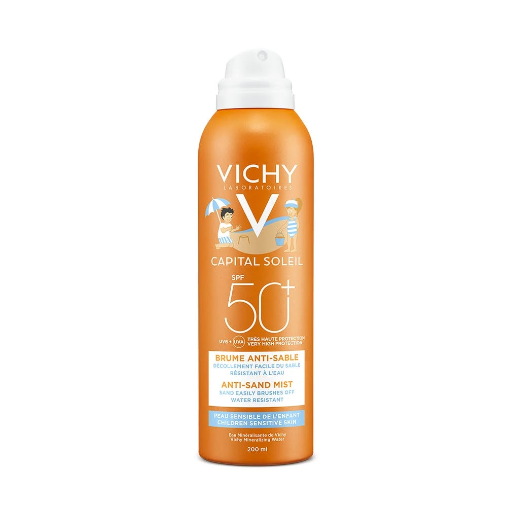 Vichy Ideal Soleil Anti-Sand Nebel für Kinder Spf50+ 200 ml