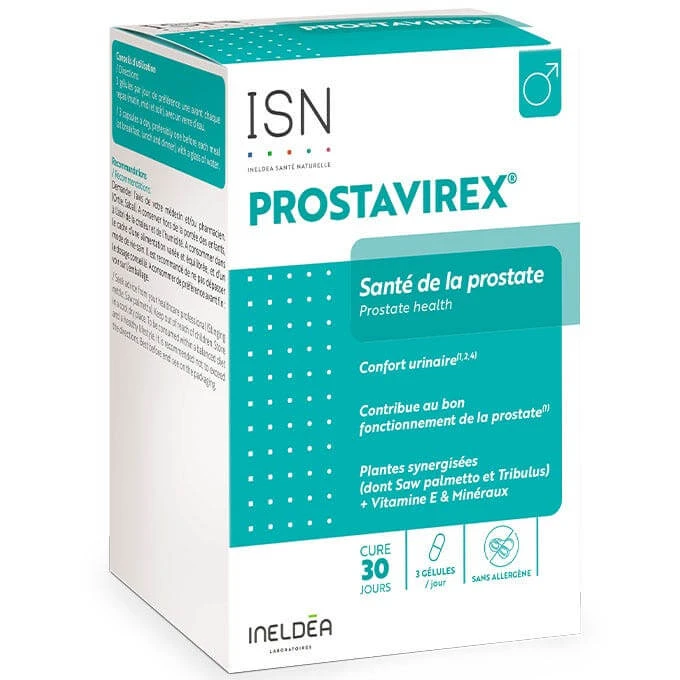 Ineldea Santé Naturelle Prostavirex Prostata Gesundheit 90 Kapseln