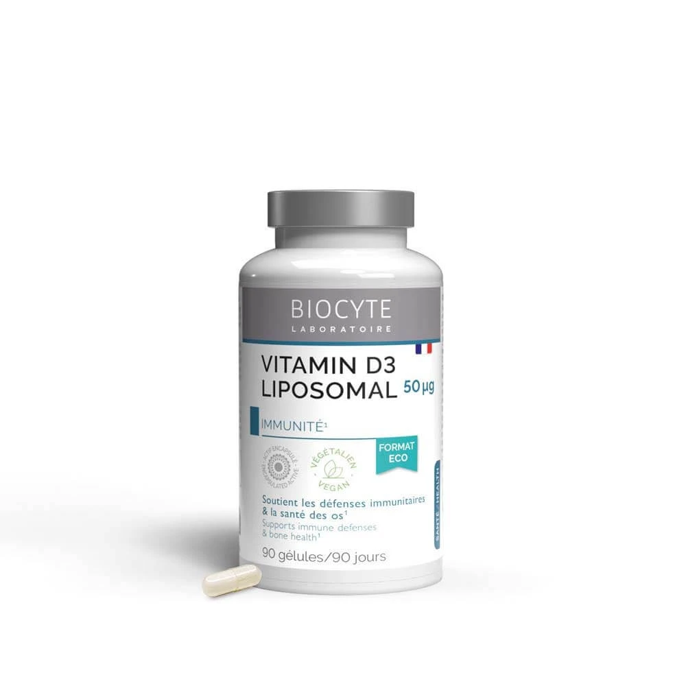 Biocyte Vitamine D3 Liposomal 90 Kügelchen