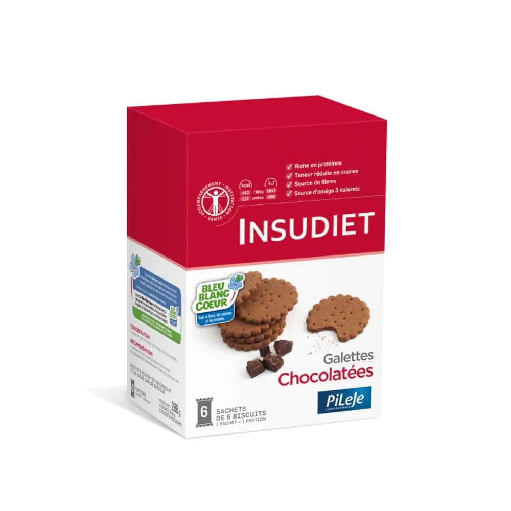 Insudiet Schokoladenwaffeln 6 Beutel