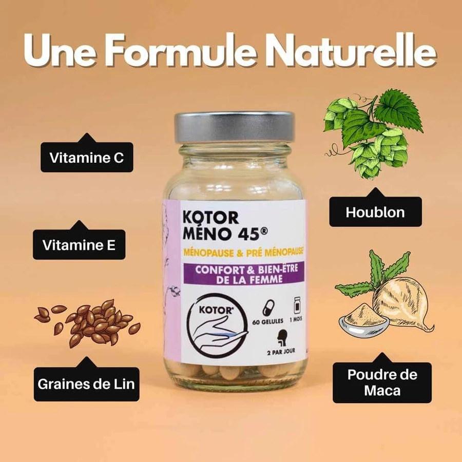 Kotor Pharma Meno 45 Menopause und Prämenopause 60 Kapseln