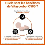 Vitascorbol Vitamine C 500mg Gusto arancione 2x24 Compresse masticabili