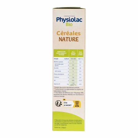Physiolac Getreide Reis Hirse Quinoa Bio Physiolac Ab 4 Monaten 200g