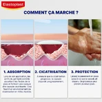 Pansamente Elastoplast a doua protecție a pielii XL 3 plasturi