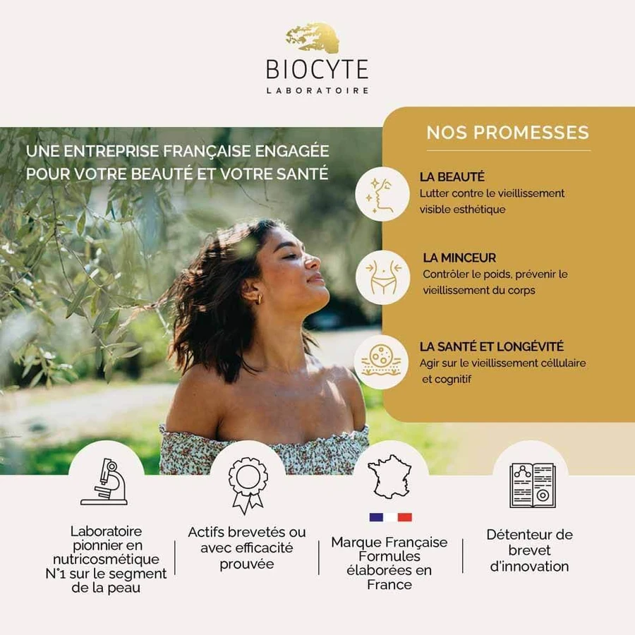 Biocyte Santé Spiruline 1500mg BIO 60 comprimés