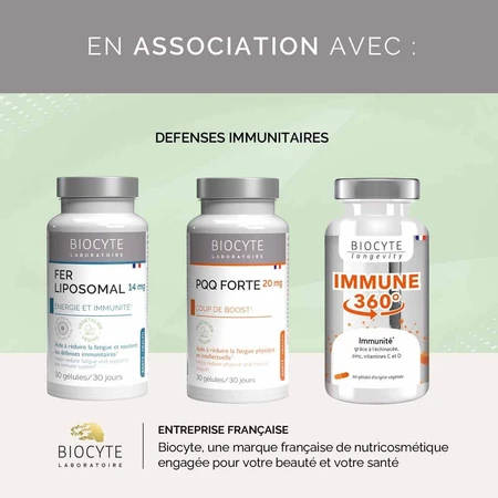 Biocyte Santé Spiruline 1500mg BIO 60 comprimés