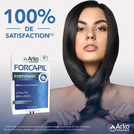 Arkopharma Forcapil Fortifying Hair and Nails Cheveux et Ongles Affaiblis 180 Capsules + 60 Free