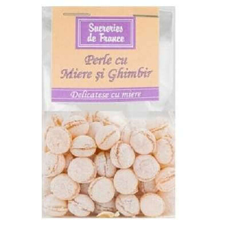 Druppels met honing en natuurlijke gemberessence, 100 g, Apidava