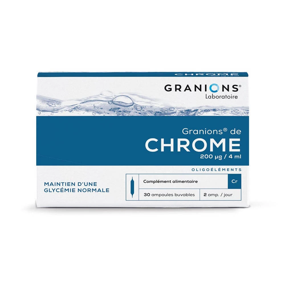 Granionen Chrom 200µg 30 Ampullen